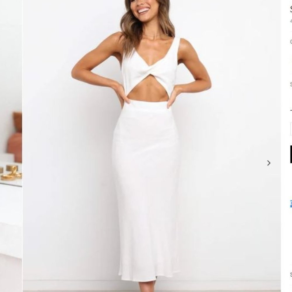 Petal and Pup - APOLLO DRESS - WHITE